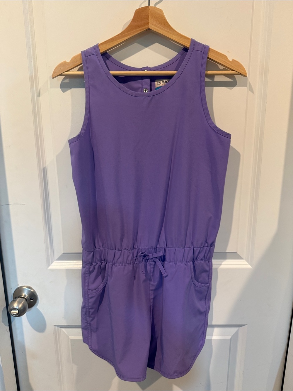 Magellan Outdoors Lavender Sleeveless Girls' Romper